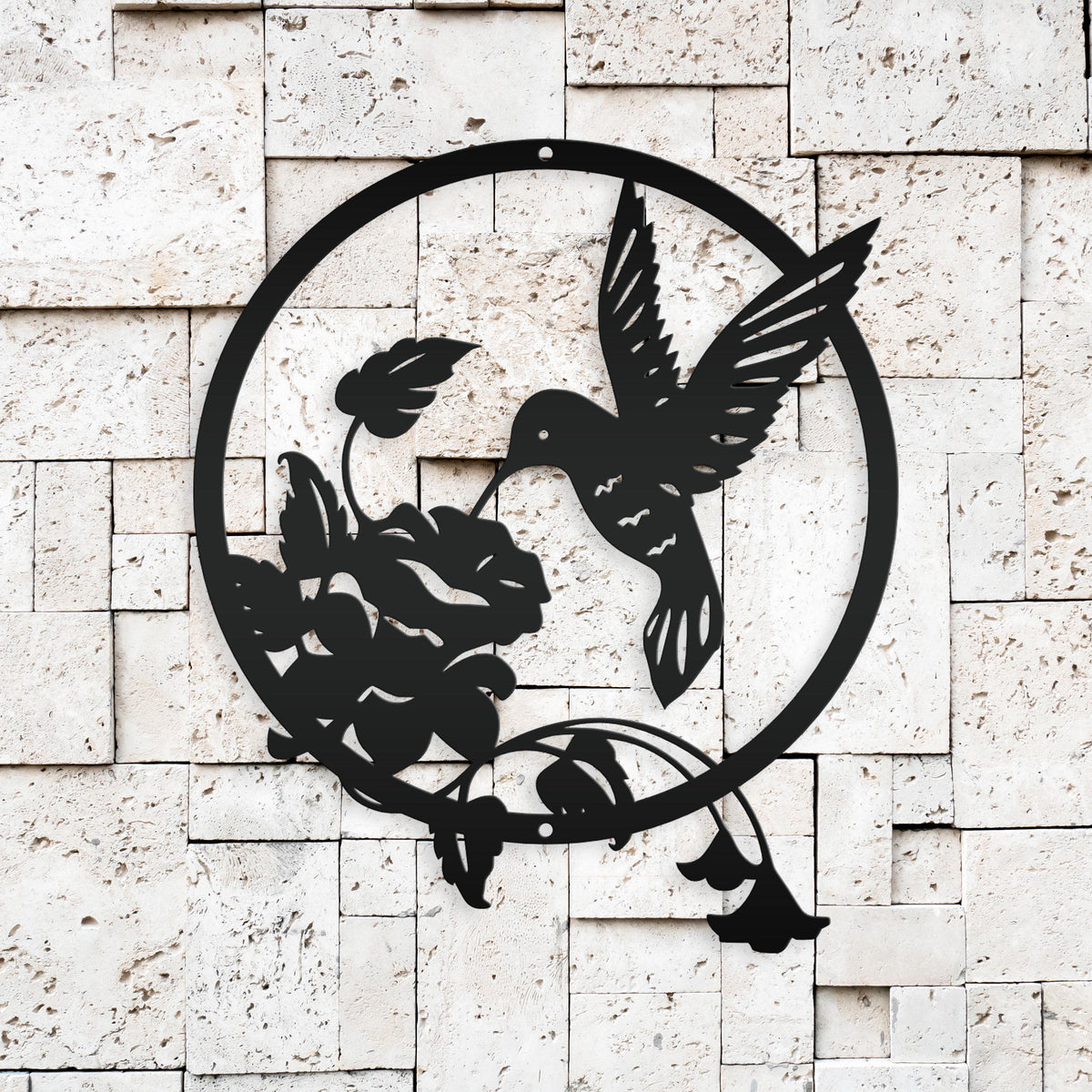 Metal Hummingbird Sign - Mother's Day Gift