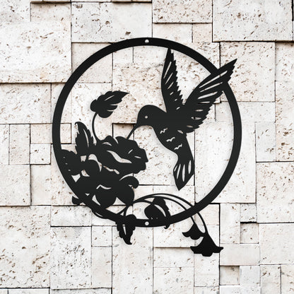 Metal Hummingbird Sign - Mother's Day Gift