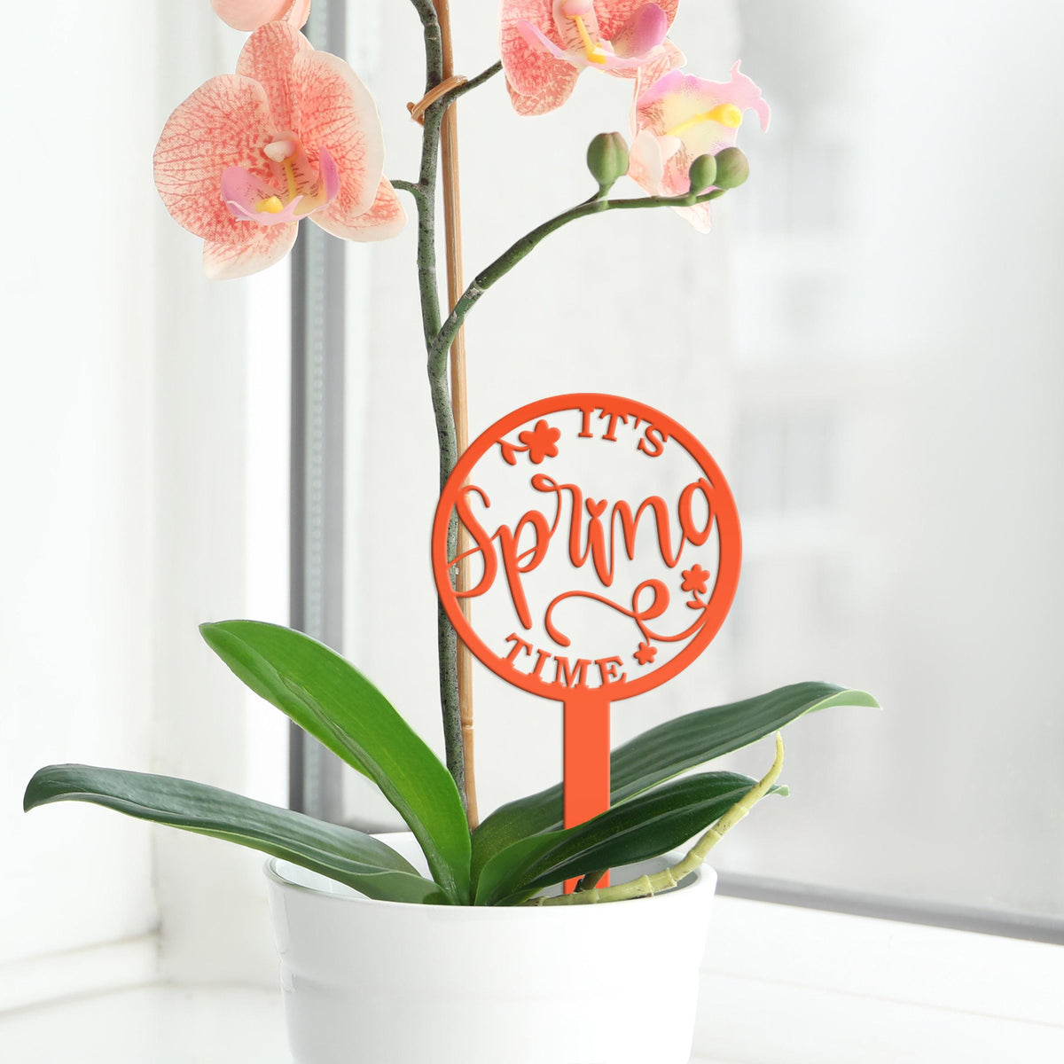 Metal Spring Time Outdoor Yard Stake - Easter and Spring Decor