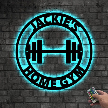 Custom Home Gym LED Sign, Personalized Fitness Room Light Decor, Muscle Gym Neon Sign, Fitness led decor, Muscle room sign,Workout room sign