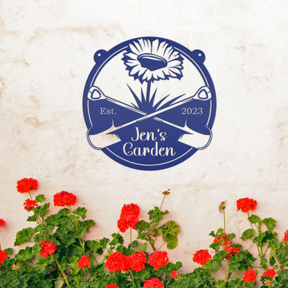 Custom Garden Sign, Veggie Garden Decor, Mother's Day Gift Idea, Garden Club Sign