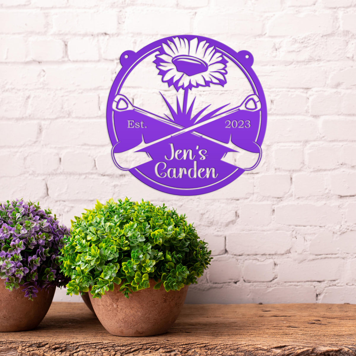 Custom Garden Sign, Veggie Garden Decor, Mother's Day Gift Idea, Garden Club Sign