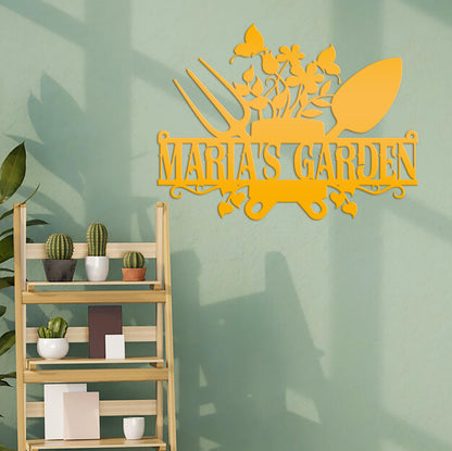 Custom Garden Tools Sign - Outdoor Garden Sign - Custom Garden Stake - Mother's Day Gift