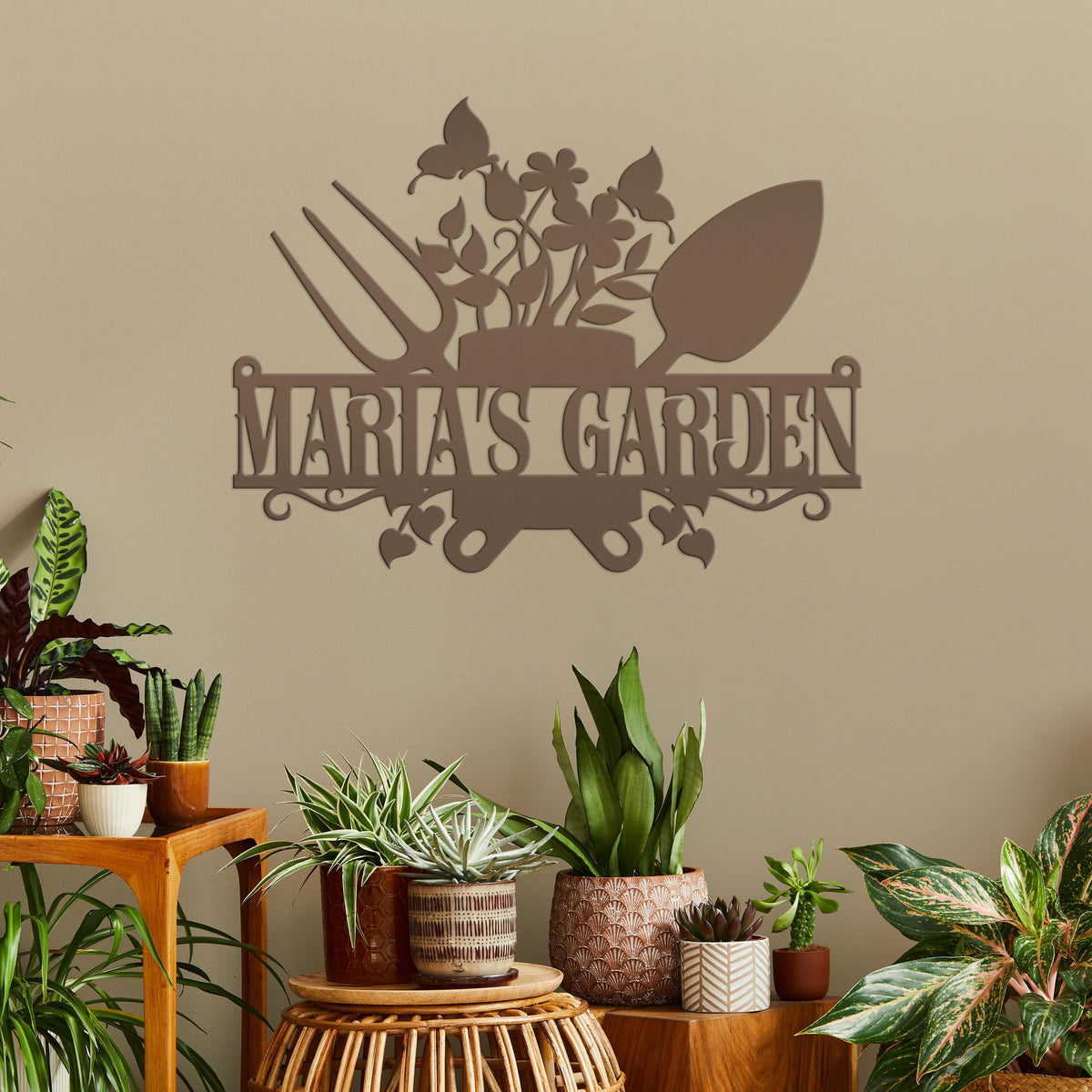 Custom Garden Tools Sign - Outdoor Garden Sign - Custom Garden Stake - Mother's Day Gift