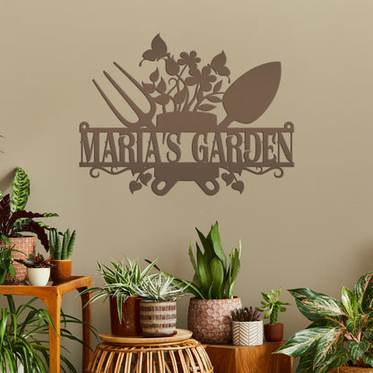 Custom Garden Tools Sign - Outdoor Garden Sign - Custom Garden Stake - Mother's Day Gift
