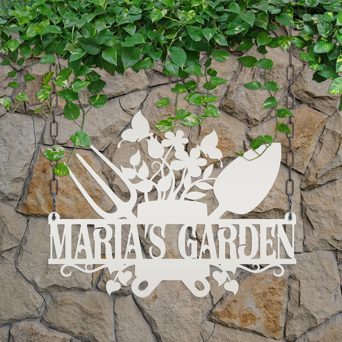 Custom Garden Tools Sign - Outdoor Garden Sign - Custom Garden Stake - Mother's Day Gift
