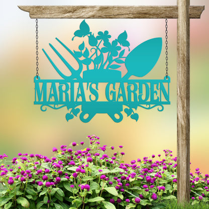 Custom Garden Tools Sign - Outdoor Garden Sign - Custom Garden Stake - Mother's Day Gift