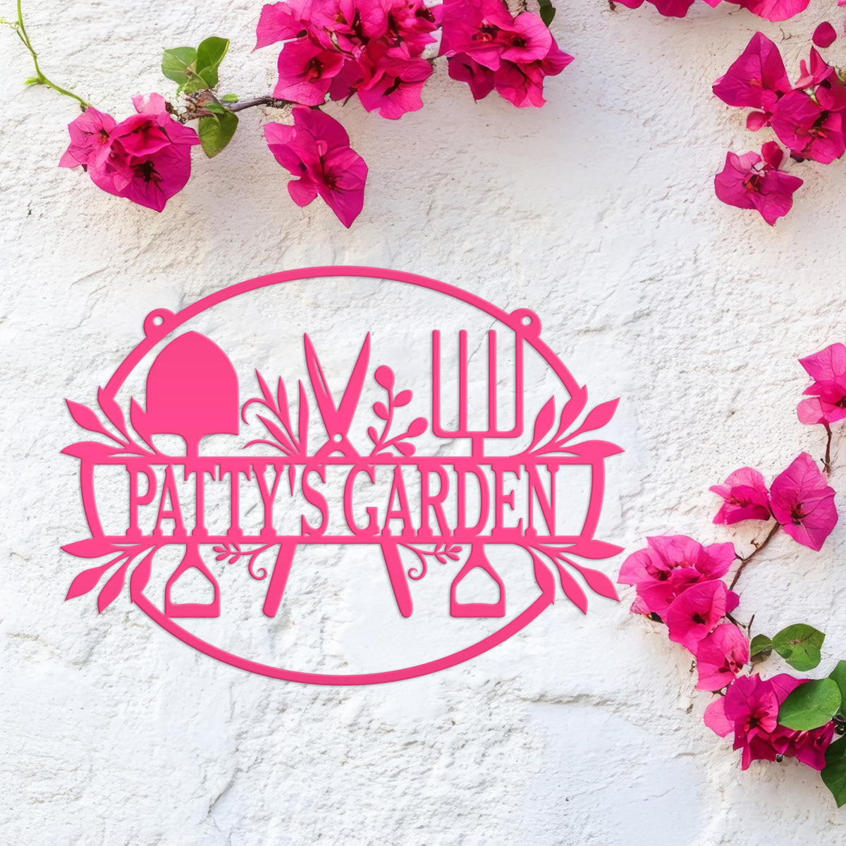 Personalized Garden Sign, Hanging Garden Sign