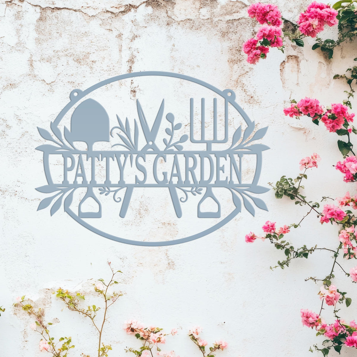 Personalized Garden Sign, Hanging Garden Sign