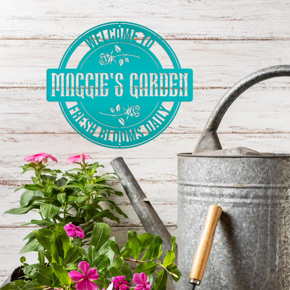 Custom Rose Garden Sign