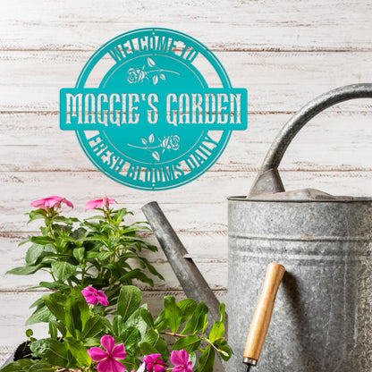 Custom Rose Garden Sign