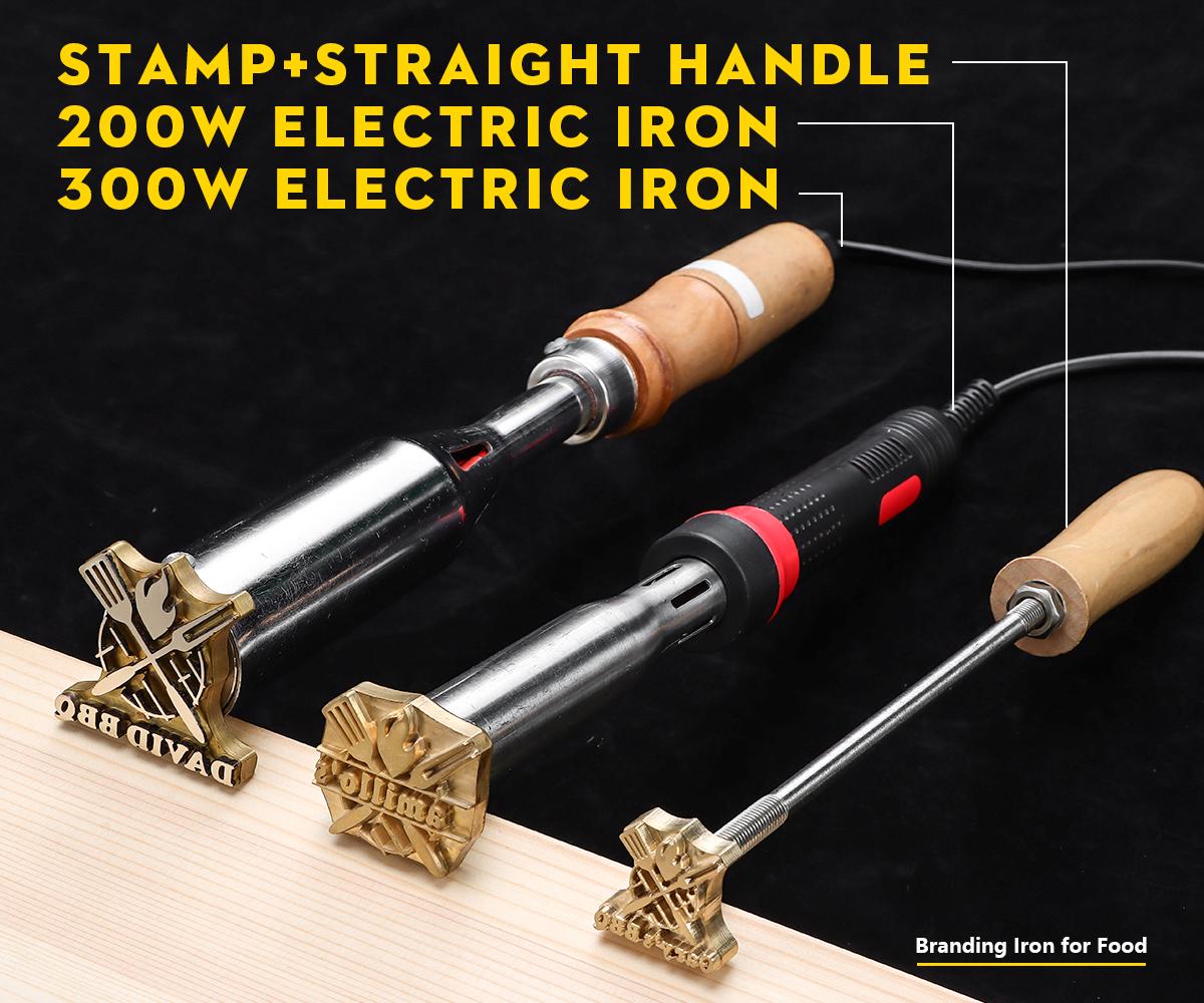 Oven theme logo seal branding iron,Custom branding iron for chef,Electric branding iron for Steak,Christmas gift for father.
