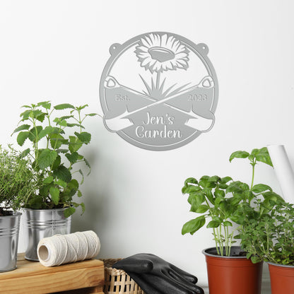 Custom Garden Sign, Veggie Garden Decor, Mother's Day Gift Idea, Garden Club Sign
