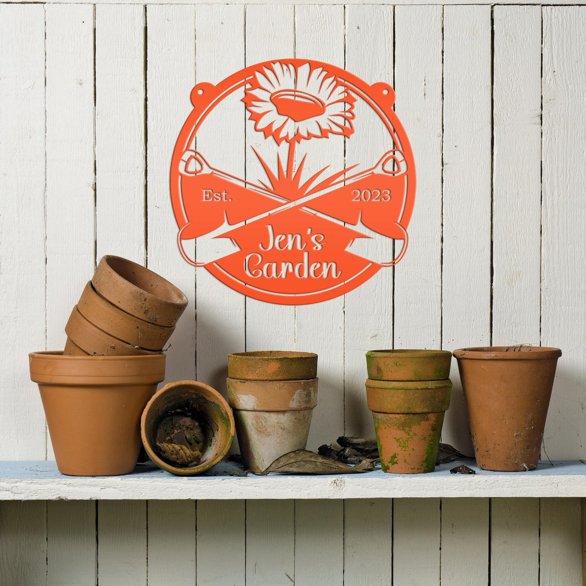 Custom Garden Sign, Veggie Garden Decor, Mother's Day Gift Idea, Garden Club Sign
