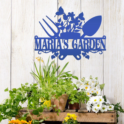 Custom Garden Tools Sign - Outdoor Garden Sign - Custom Garden Stake - Mother's Day Gift