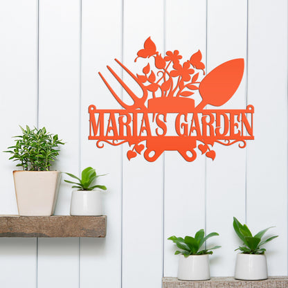 Custom Garden Tools Sign - Outdoor Garden Sign - Custom Garden Stake - Mother's Day Gift