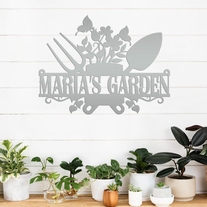 Custom Garden Tools Sign - Outdoor Garden Sign - Custom Garden Stake - Mother's Day Gift