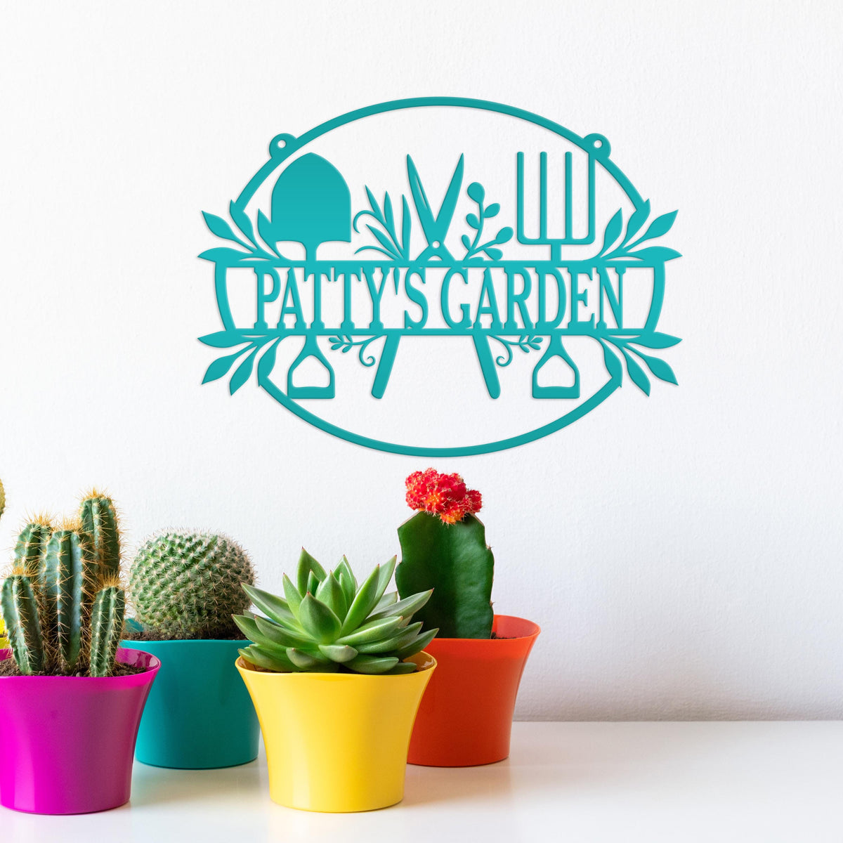 Personalized Garden Sign, Hanging Garden Sign
