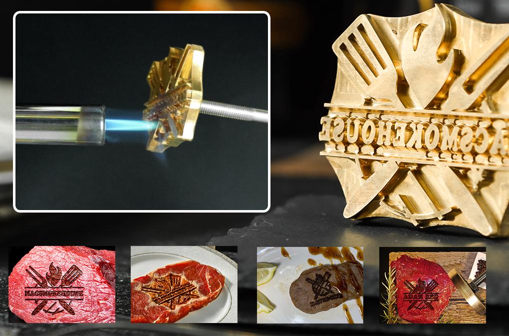 Personalized steak branding iron Electric Branding Iron for cake, burger branding iron