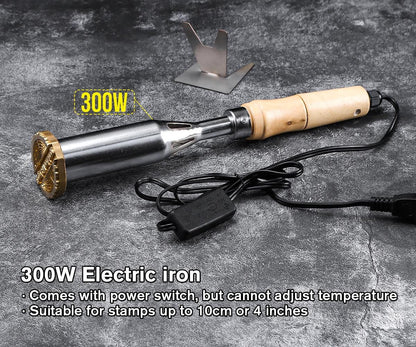 Custom branding iron for steak,Electric Burger burning stamp.