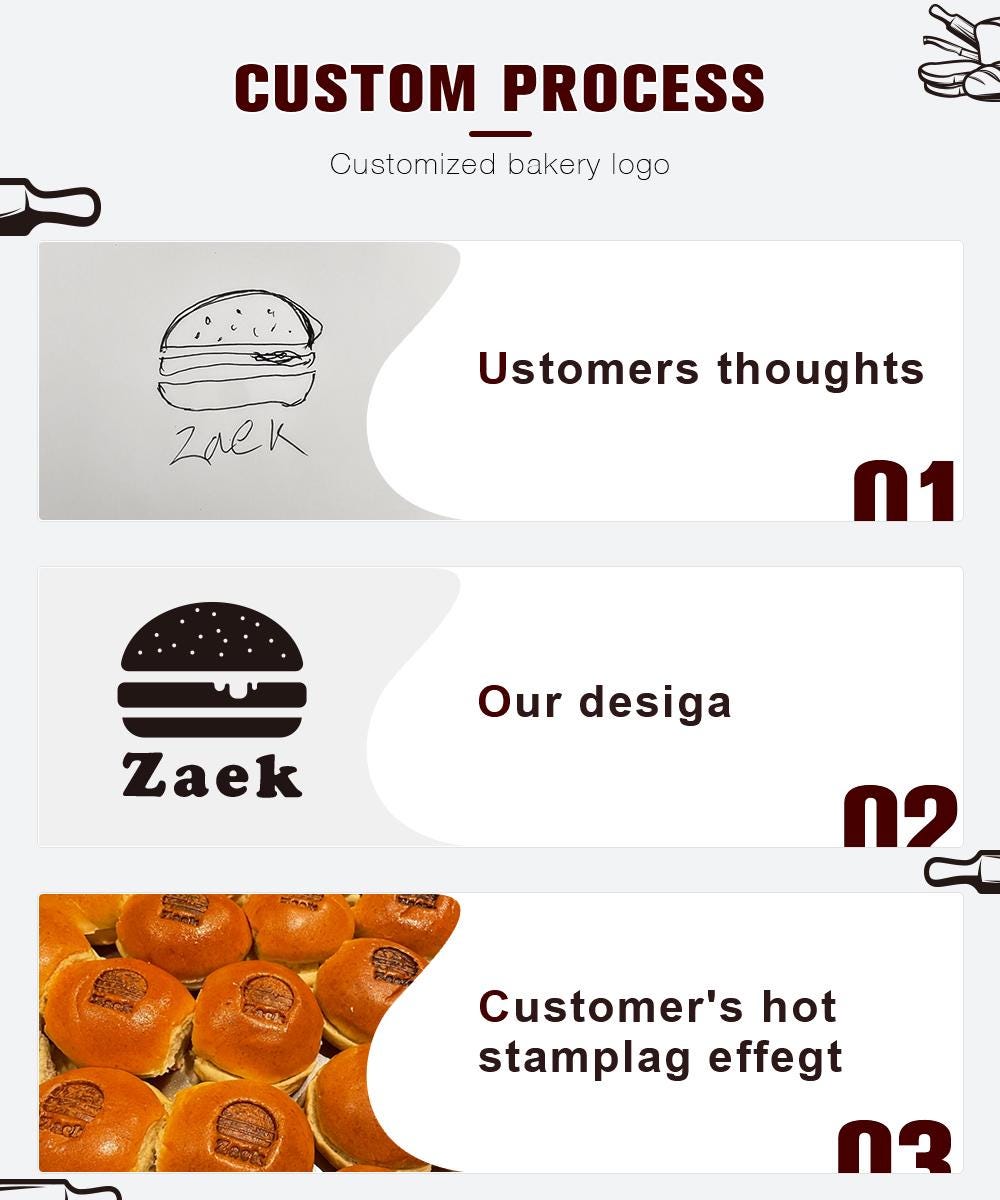 Custom branding iron for steak,Electric Burger burning stamp.