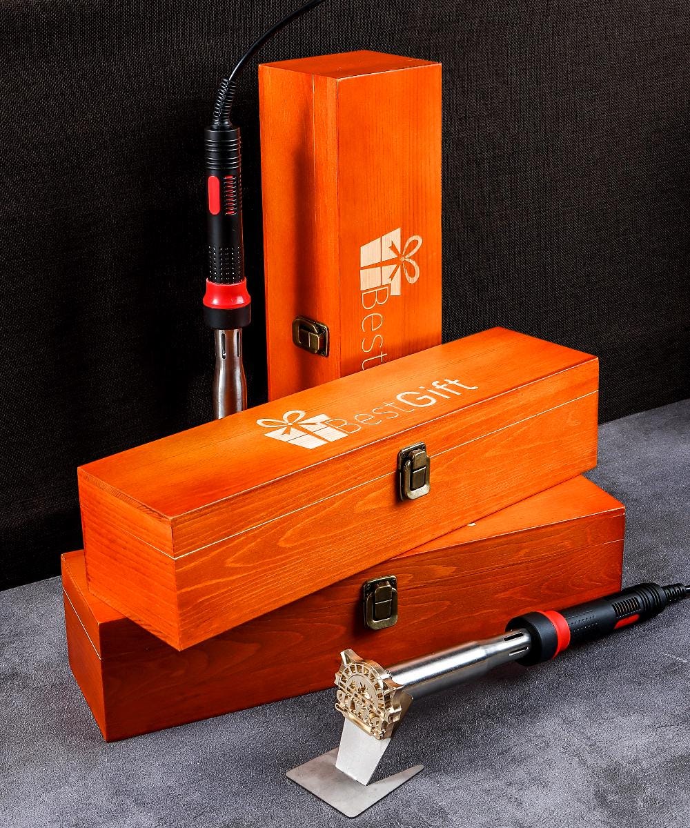Custom branding iron for steak,Electric Burger burning stamp.