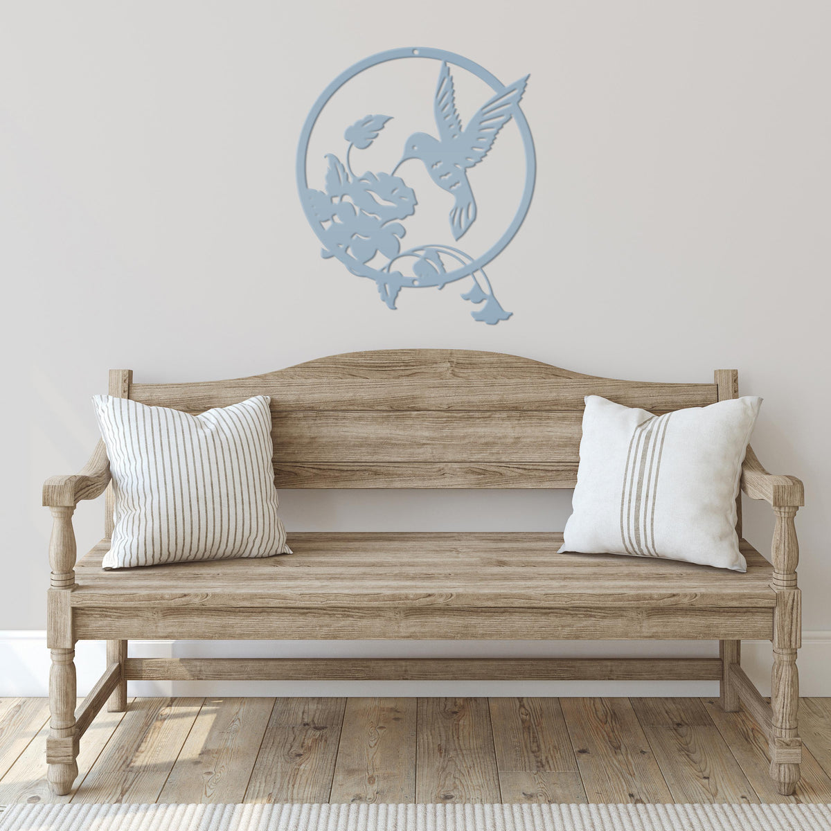 Metal Hummingbird Sign - Mother's Day Gift