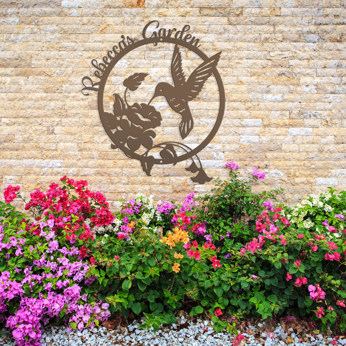 Custom Hummingbird Sign, Mother's Day Gift Idea, Hummingbird Gift