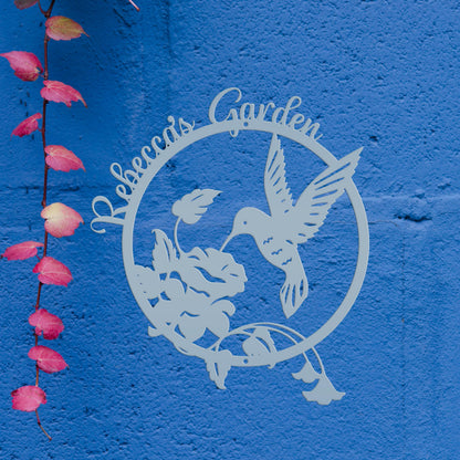 Custom Hummingbird Sign, Mother's Day Gift Idea, Hummingbird Gift