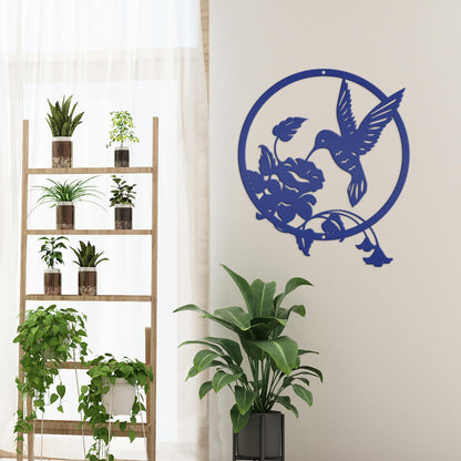 Metal Hummingbird Sign - Mother's Day Gift