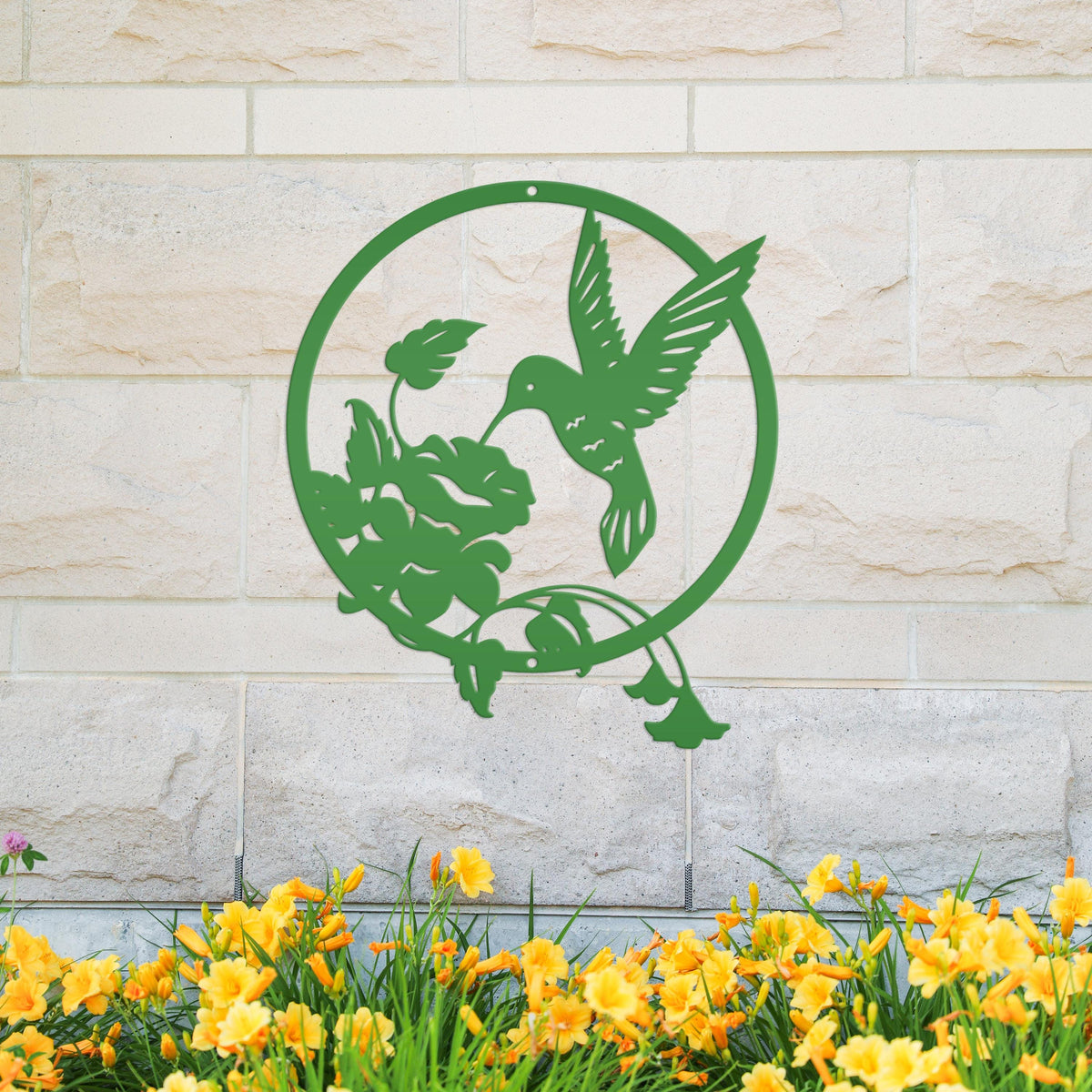 Metal Hummingbird Sign - Mother's Day Gift