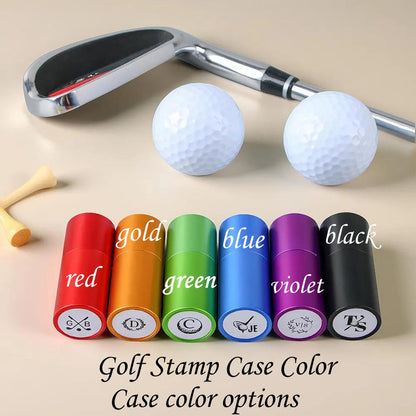 Custom Initial Letter Golf Ball Stamp For Him,Golf Ball Stamp With Tin Box,Golf Ball Marker,Gift For Golfer,Golf Mark Custom Gift