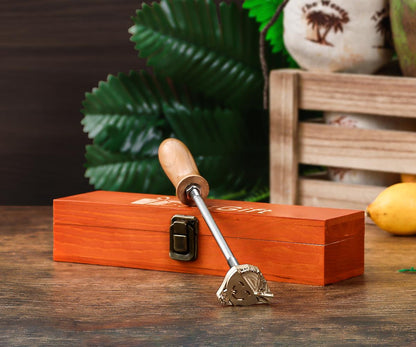 2-5 cm Branding Iron for Food and Meat, Hamburger Branding Iron.
