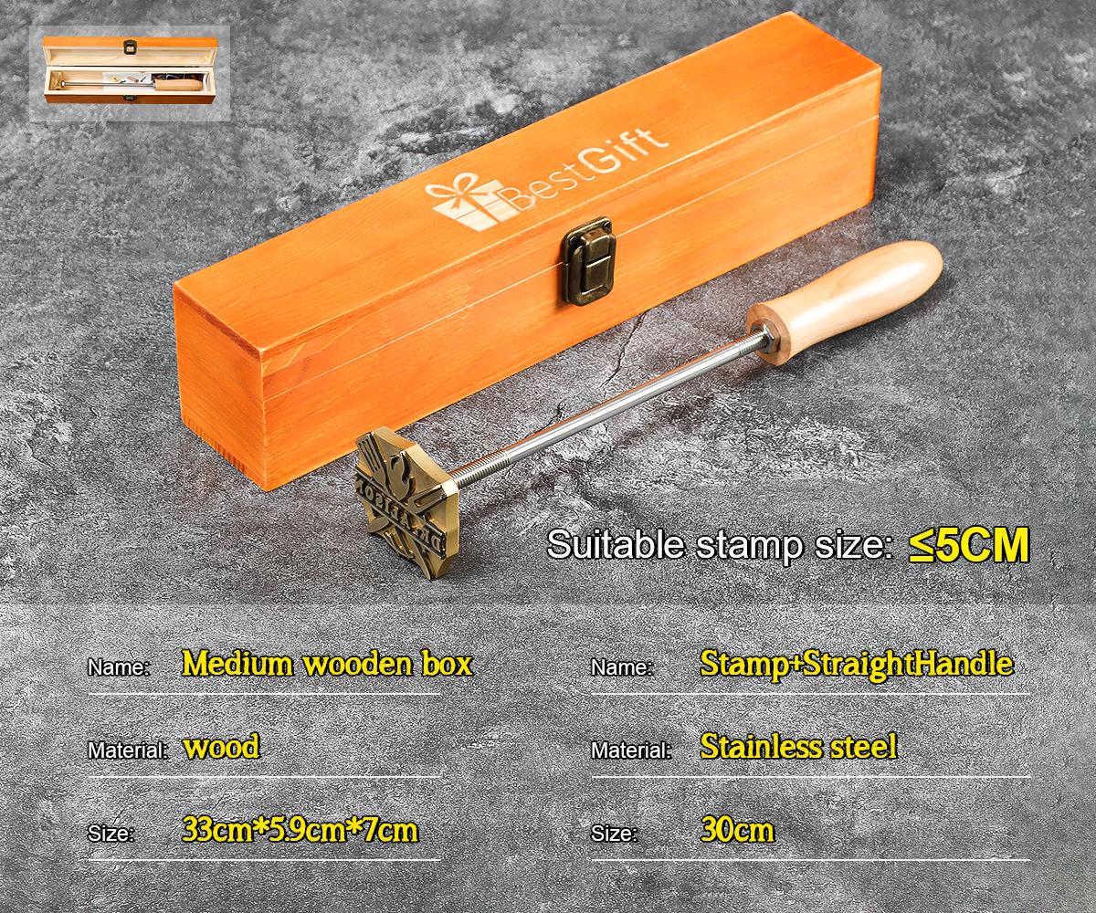 2-10cm Stamp for Food, Custom Logo Branding Iron for Food.