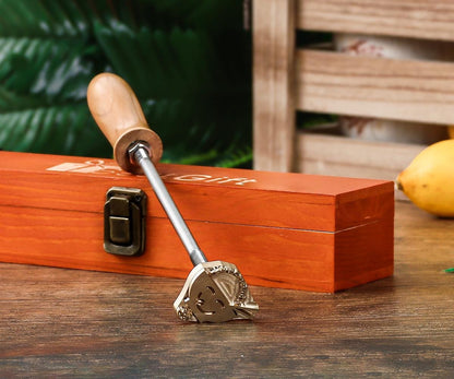2-6 cm Branding Iron for Grills, Custom Branding Iron for Food and Meat.
