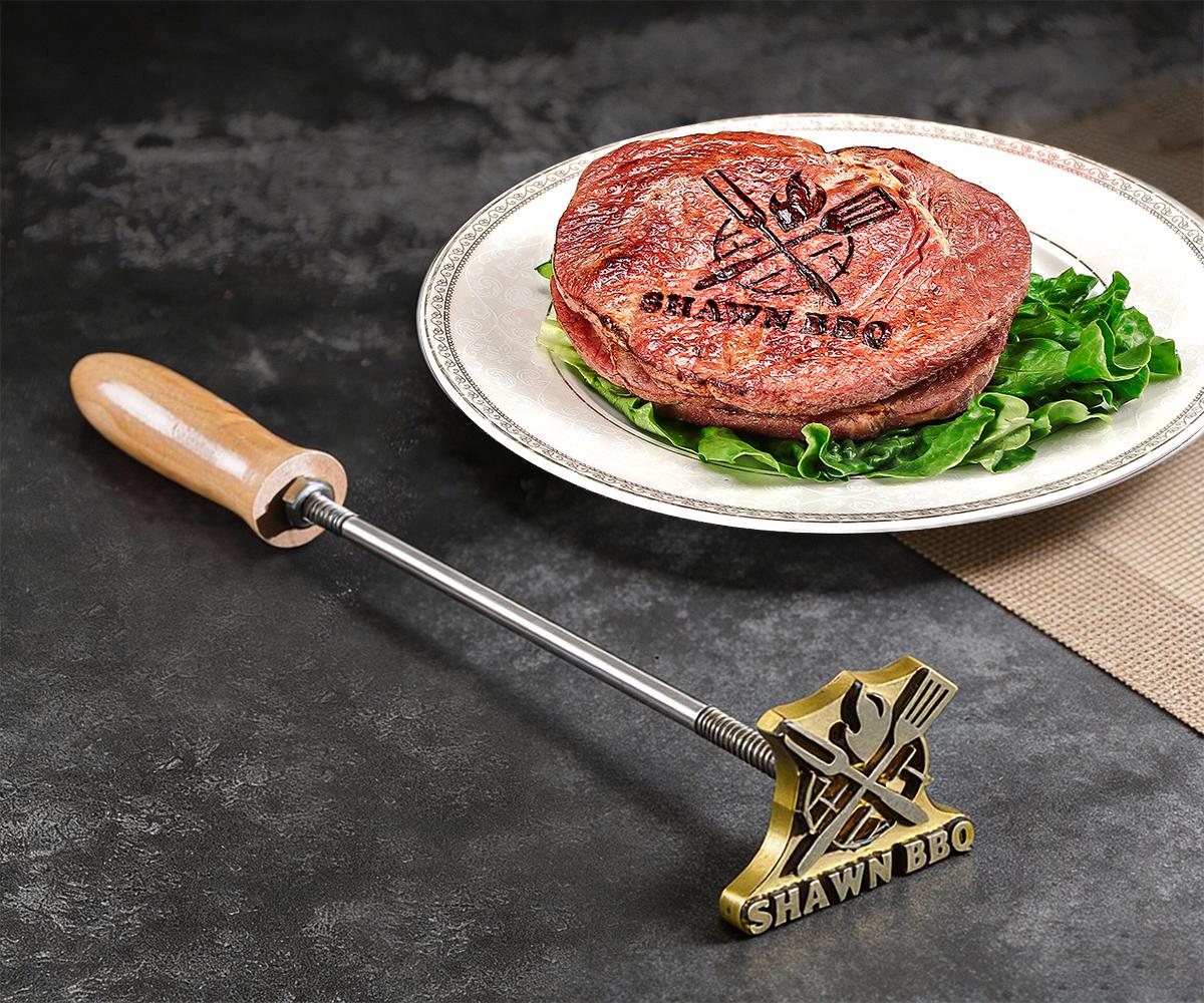 2-6 cm Branding Iron for Grills, Custom Branding Iron for Food and Meat.