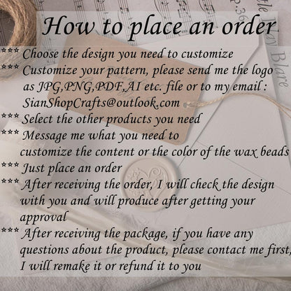 Custom Initial Stickers, Wedding Invitation Wax Seals, Custom Wax Seal Logo Stickers, Wax Seal Stickers, Self-Adhesive Stickers