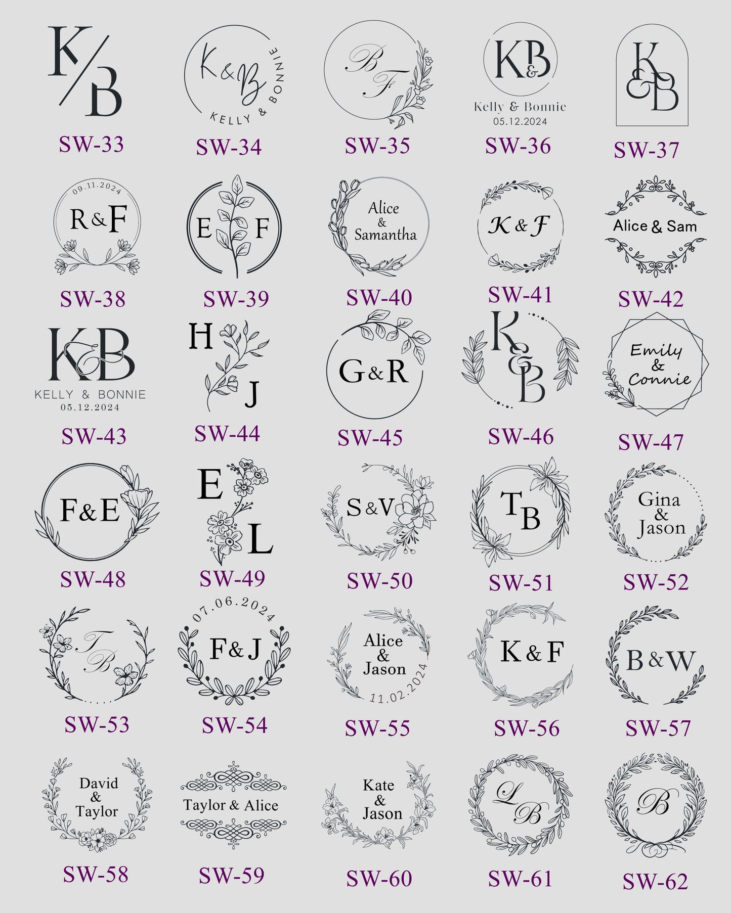Custom Wax Sela Stickers: Personalized Wedding Invitation Wax Seals