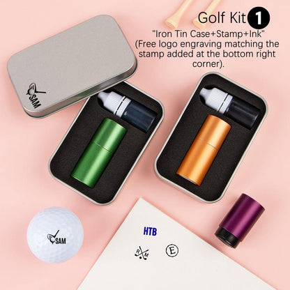 Personalized Golf Ball Stamp,Custom Any Logo,Custom Golf Accessory,Custom Golf Ball Marker Kit,Golf Tournament Gift,Golf Lover Gifts
