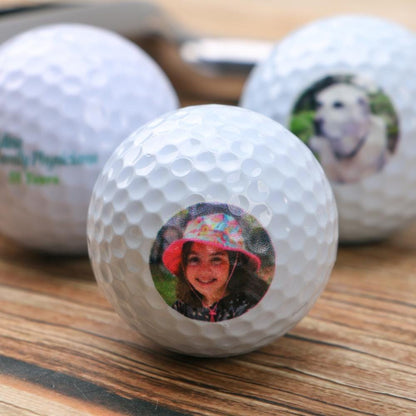 Custom Photo Golf Balls/Personalized Golf Gift/Pet Photo Golf Balls/Face Photo Golf Balls/Golf Lover Keepsake/Custom Golf Balls