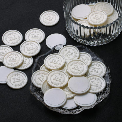 Custom Wax Seal Stickers, Handmade Self-Adhesive Wax Seals, Wedding invitation Wax Seals Stickers, Initials Self-Adhesive Stick Wax Seals