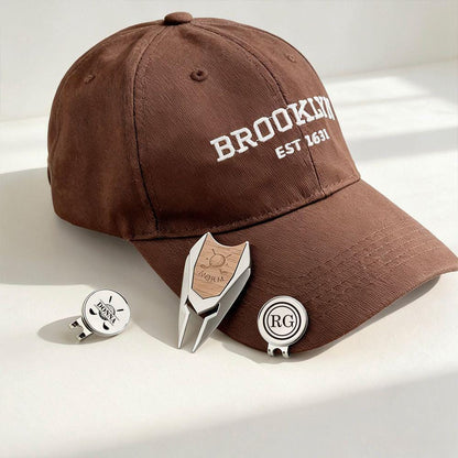 Custom Golf Hat Clip Marker, Custom Golf Divot Tool, Personalized Golf Gift for Men, Golf Accessories, Personalized Golf Marker