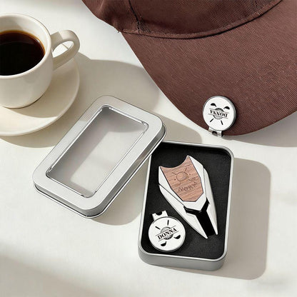 Custom Golf Hat Clip Marker, Custom Golf Divot Tool, Personalized Golf Gift for Men, Golf Accessories, Personalized Golf Marker