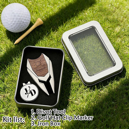 Custom Golf Accessory Set For Golfers/ Ideal Gift For Birthdays, Father’S Day, Golf Events/ Custom Golf Divot Repair Tool