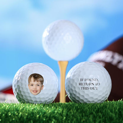 Personalized golf ball with any image/photo/logo/text, Best man golf ball, Golf lover gift, Personalized golf balls, Golf ball with print