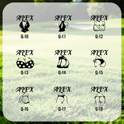 Custom Unique Golf Ball Identification Tool, Quick-Dry Permanent Golf Ball Stamper, Personalized Golf Ball Marker, Golf Accessories