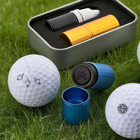 Custom Golf Ball Stamp Kit, Personalized Name/Initial Logo Golf Stamp, Funny Golf Stamp, Accessories For Golfers, Father's Day Gift