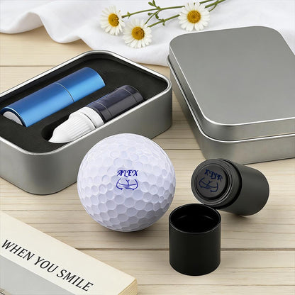 Custom Unique Golf Ball Identification Tool, Quick-Dry Permanent Golf Ball Stamper, Personalized Golf Ball Marker, Golf Accessories
