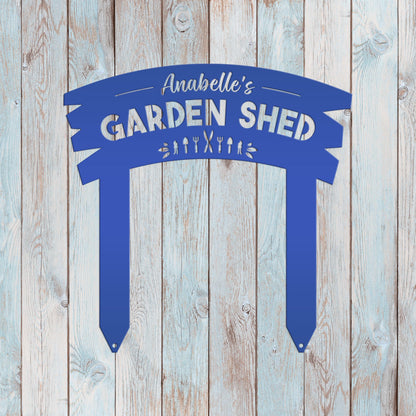 Handcrafted Garden Sign - Customizable Outdoor Yard Stake - Personalized with Your Wording - Thoughtful Gift for Mom or Grandma!