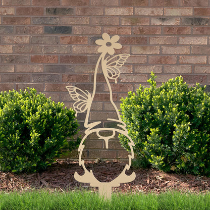 Yard Gnomes, Metal Garden Gnomes,